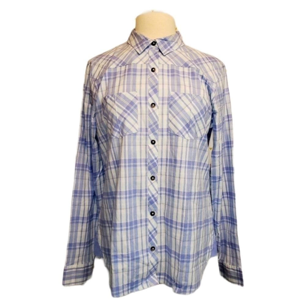 NWT Under Armour Plaid Button Down Shirt